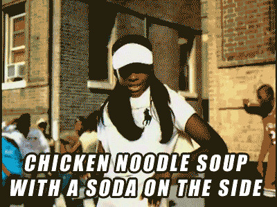 Chicken Noodle Soup dance craze in 2006
