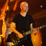 Moby performs with his band at The Fonda Theatre on Oct. 3, 2013 in Los Angeles.