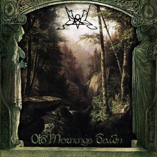 Old Mornings Dawn album artwork by Summoning, showcasing fantasy landscape, representing 2013 atmospheric extreme metal release