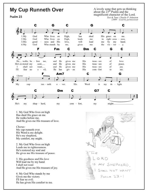 My Cup Runneth Over Song: Exploring the Hymn, Its Composer, and Our Overflowing Blessings