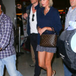Taylor Swift and Tom Hiddleston at LAX in 2016